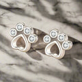 Celestial Paw Stud Earrings-Westeryn