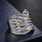 Elegant Multilayer Twisted Ring-Westeryn
