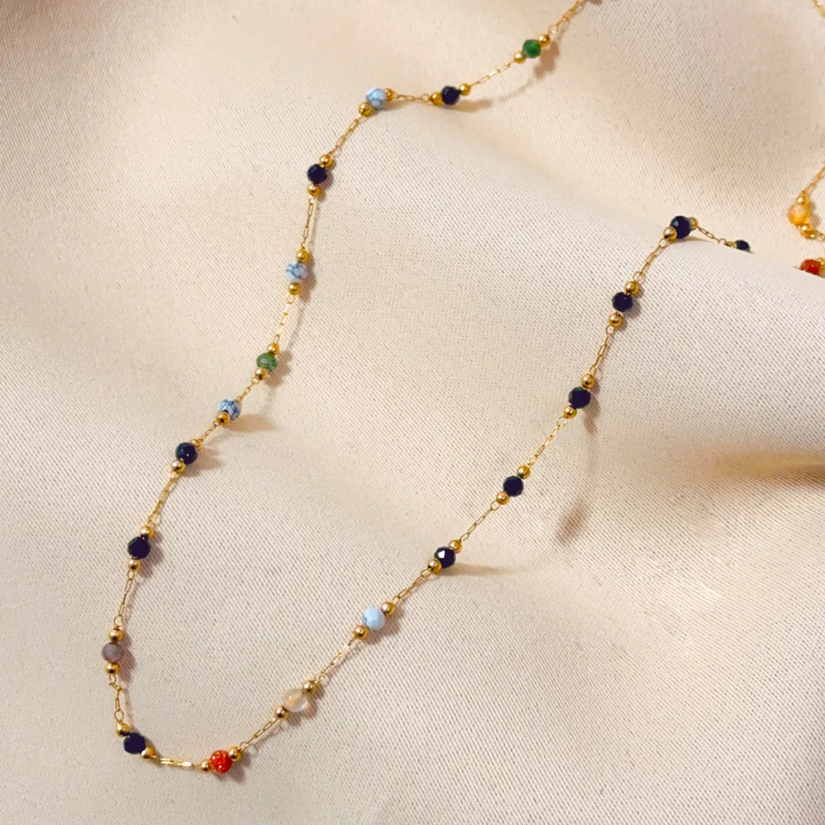 Luna Midnight Stone Necklace-Westeryn
