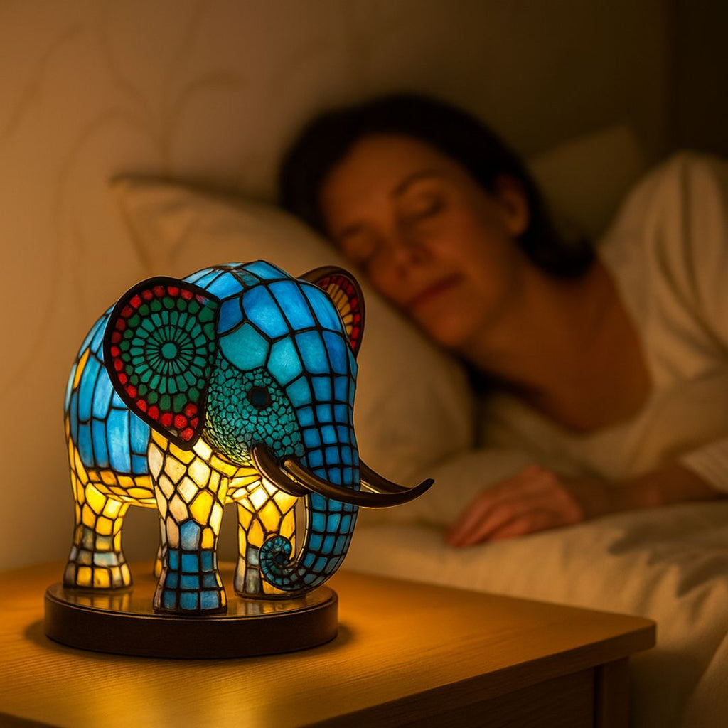 GlowElephant - handmade lamp that makes hearts shine-Westeryn