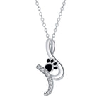 Whimsical Paw Print Pendant-Westeryn
