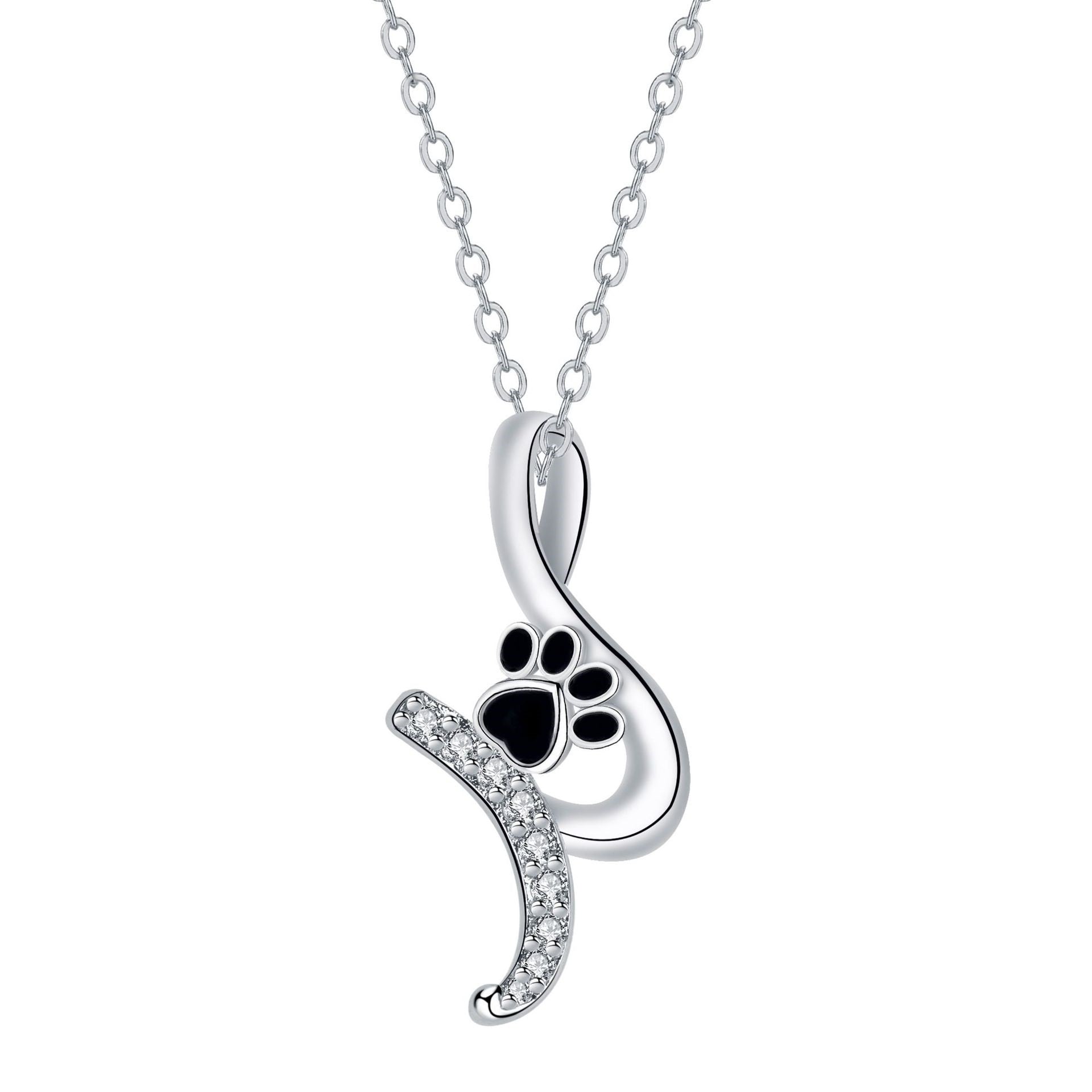 Whimsical Paw Print Pendant-Westeryn