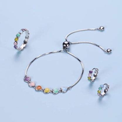 Whispering Paw Print Bracelet