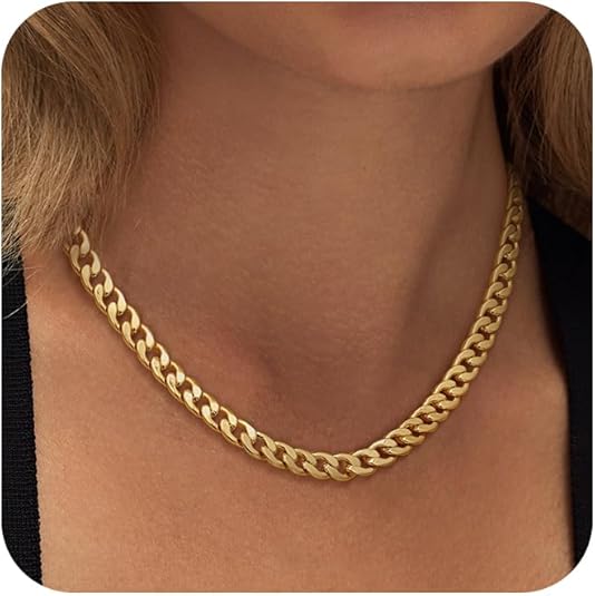 Chunky Cuban Link Necklace | Gold-Westeryn