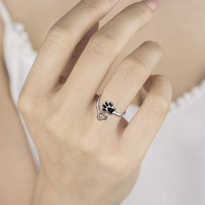 Whispering Paws Ring