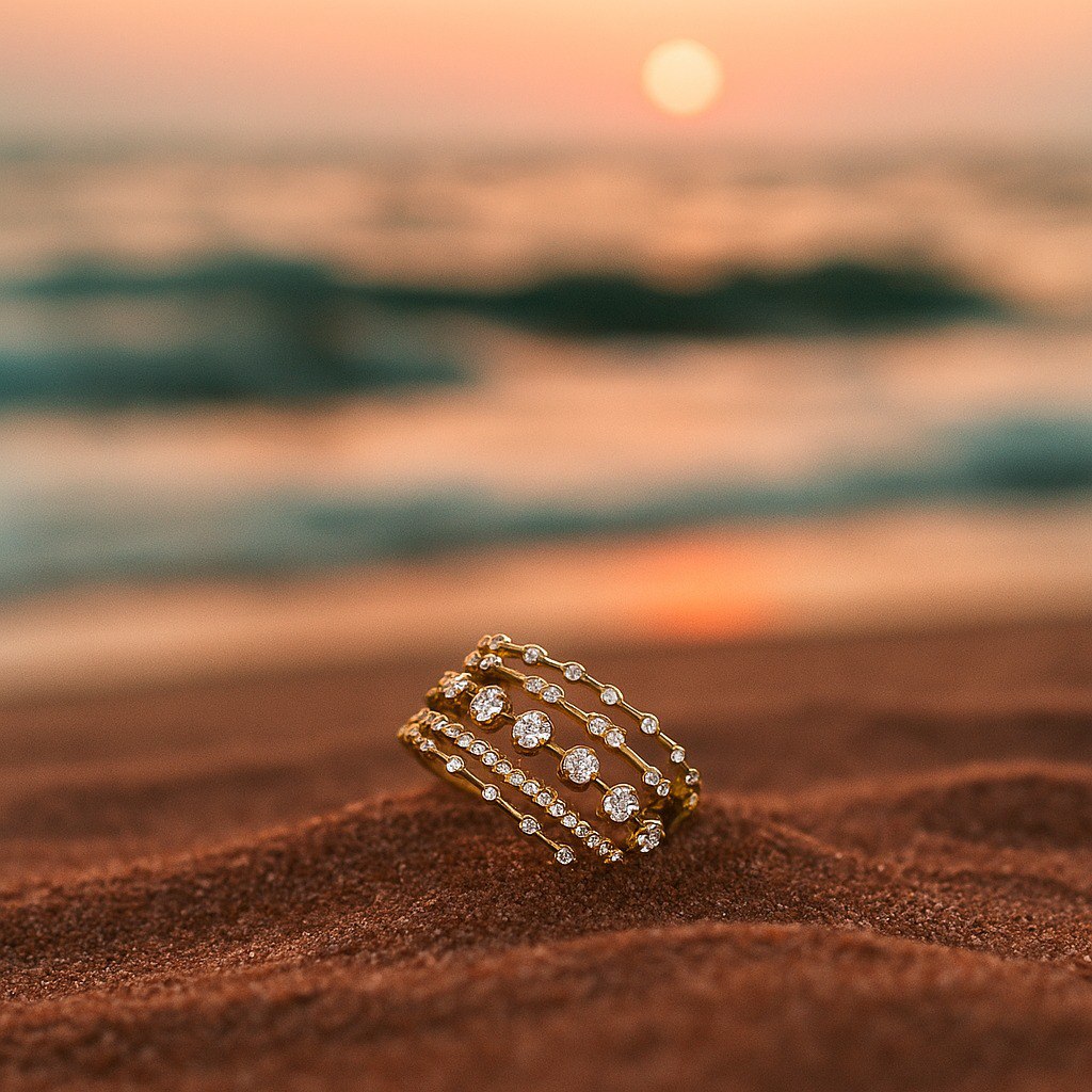 Pelagia | Set of Golden Rings-Westeryn