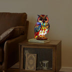 Glow Owl - handcrafted lamp that makes hearts shine-Westeryn