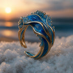 Ondine | Antique wave ring-Westeryn