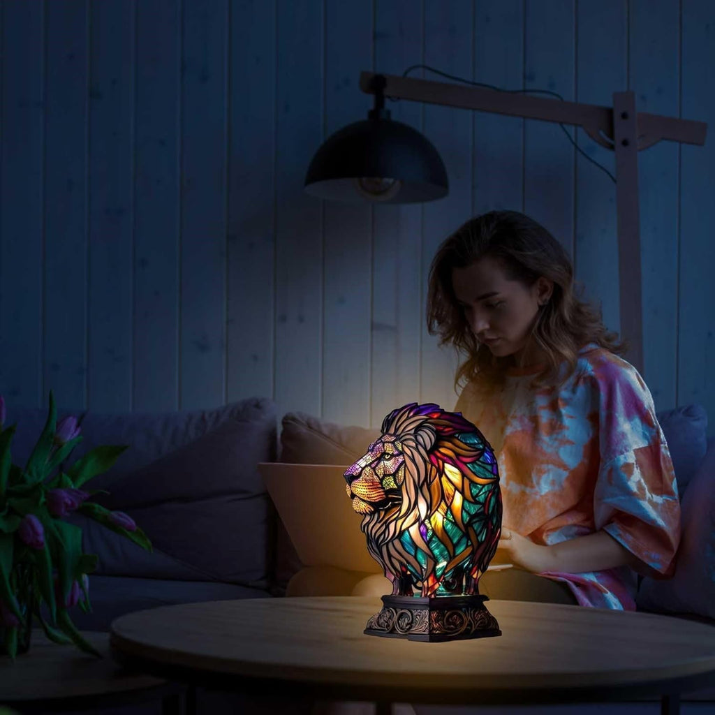 GlowLion - handcrafted lamp that makes hearts shine-Westeryn