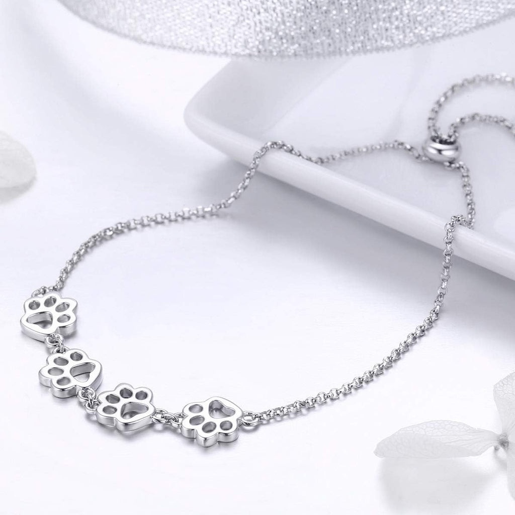 Whispering Paw Print Bracelet-Westeryn