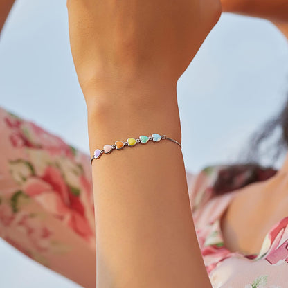Whispering Paw Print Bracelet