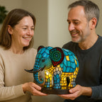 GlowElephant - handmade lamp that makes hearts shine-Westeryn