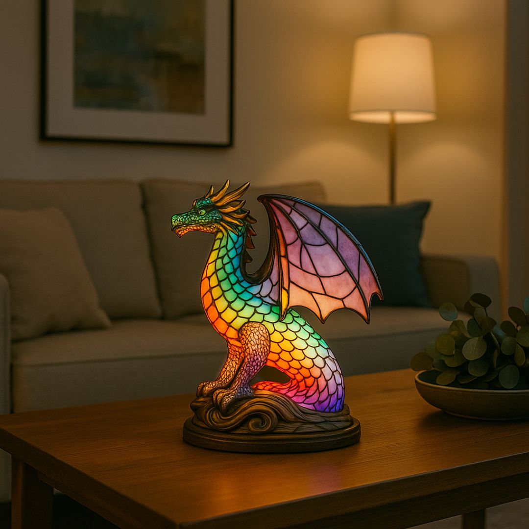 GlowDragon - handcrafted lamp that makes hearts shine-Westeryn