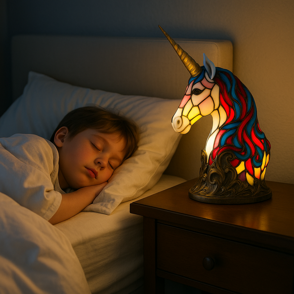 GlowUnicorn - handcrafted lamp that makes hearts shine-Westeryn