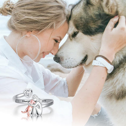 Always in My Heart Adjustable Ring