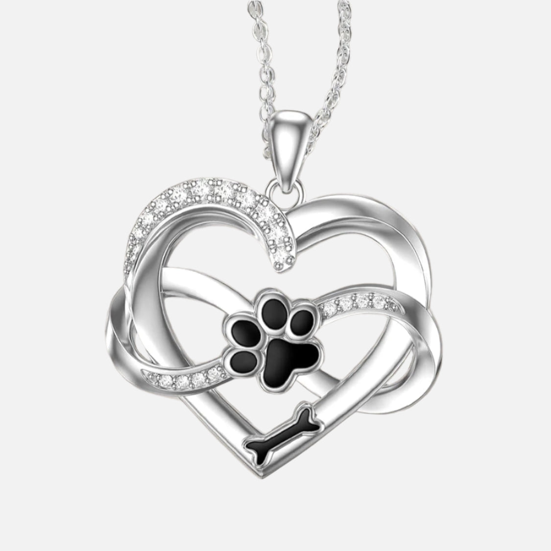 Endless Love Paw Necklace