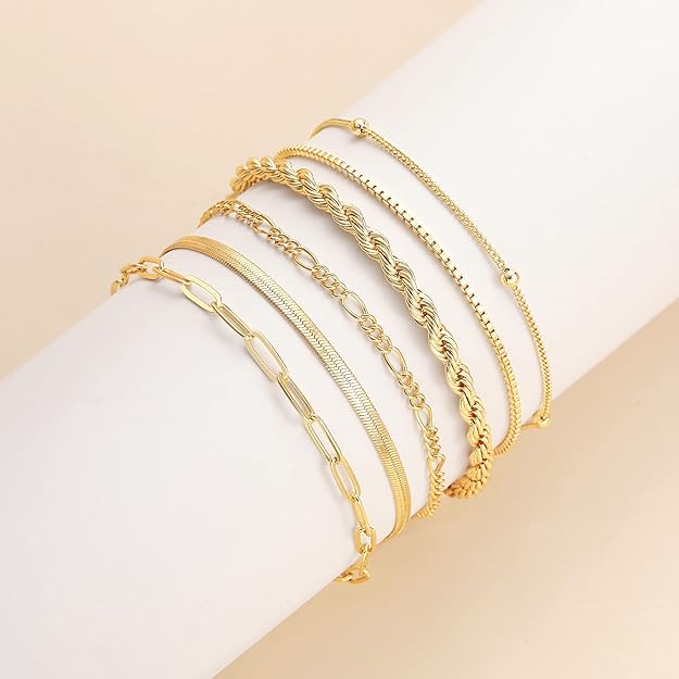 Isabella Vernetta bracelet set | Gold-Westeryn