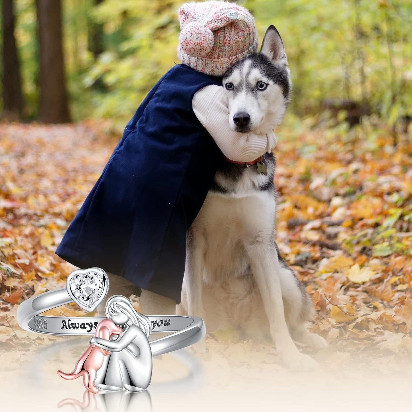 Always in My Heart Adjustable Ring