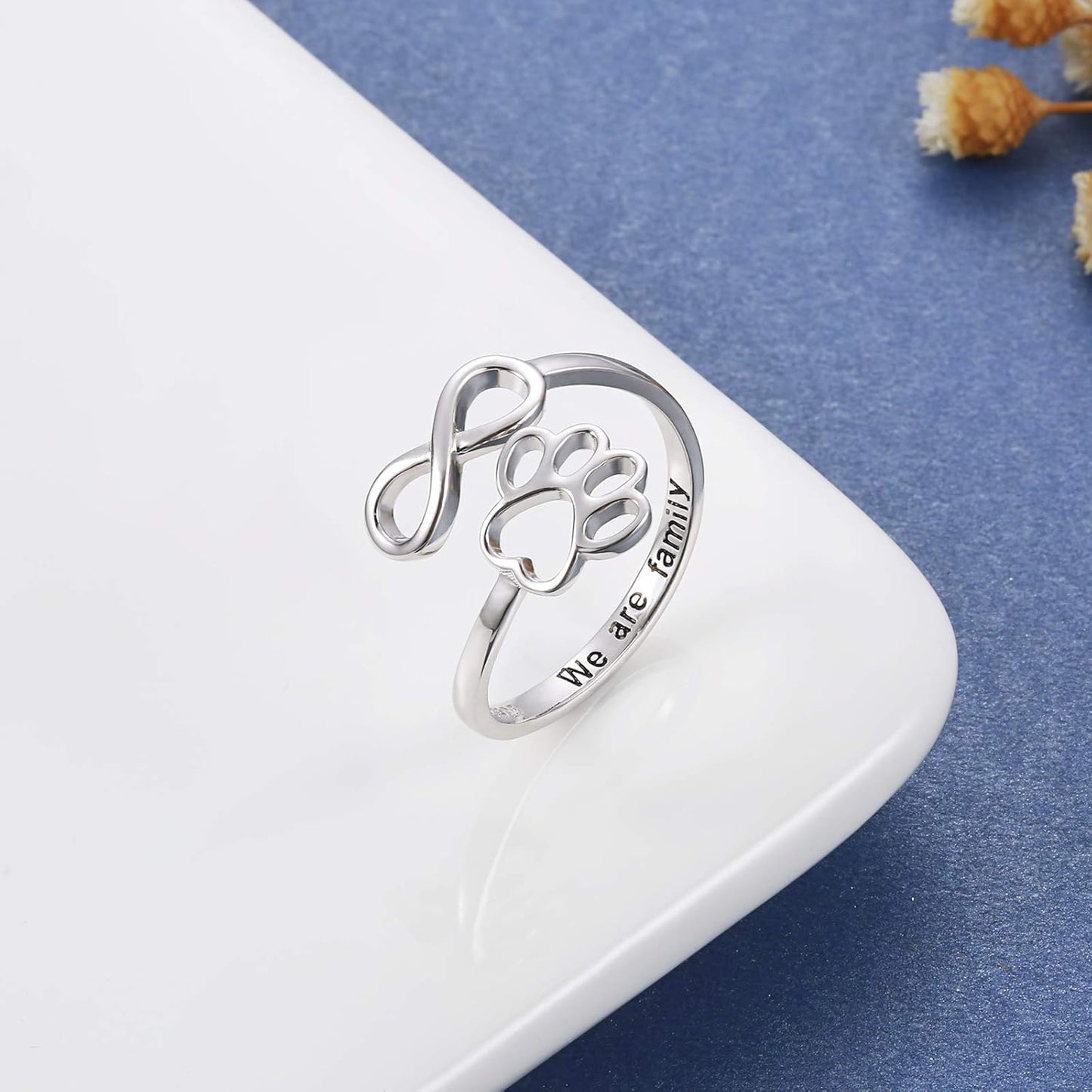 Whispering Paws Ring