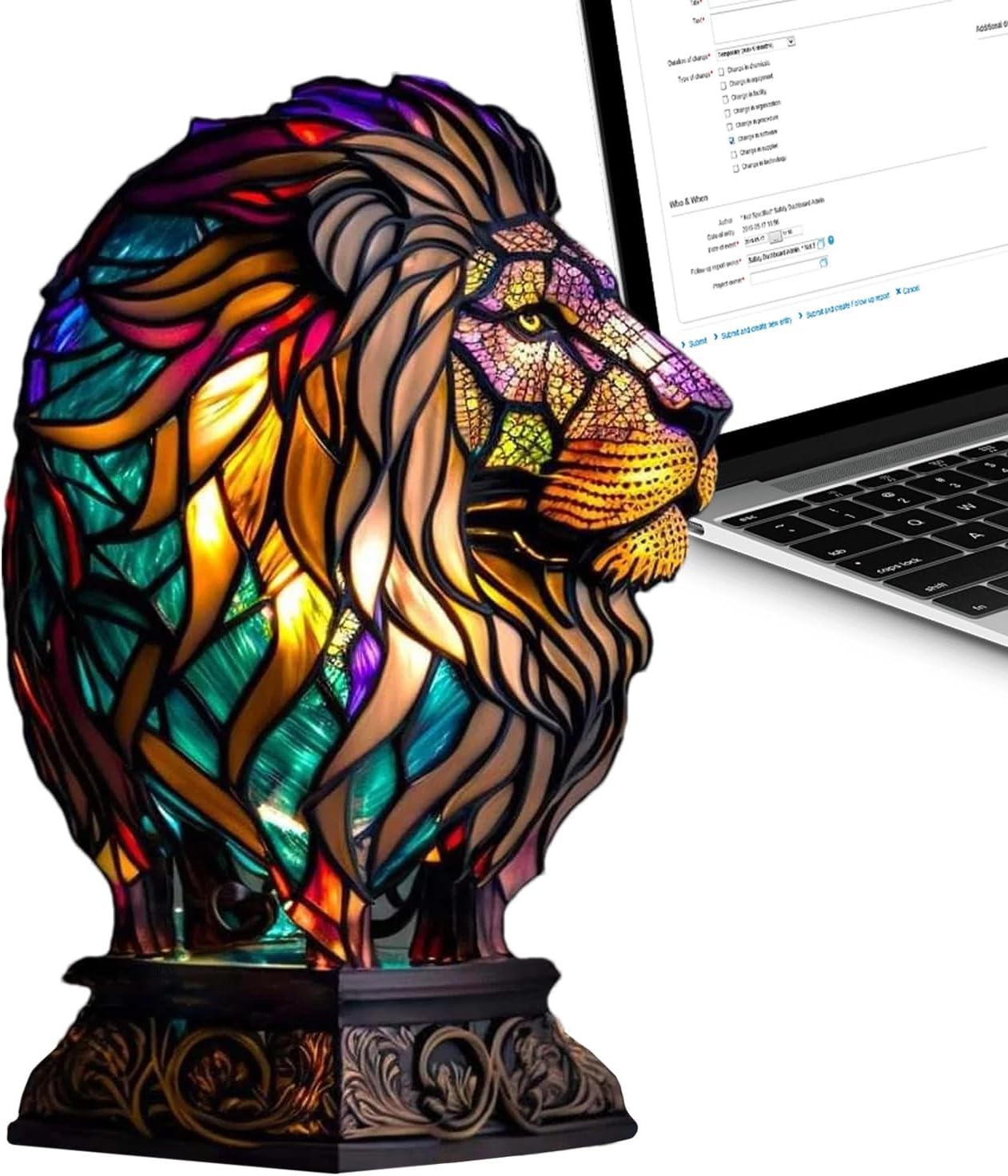 GlowLion - handcrafted lamp that makes hearts shine-Westeryn