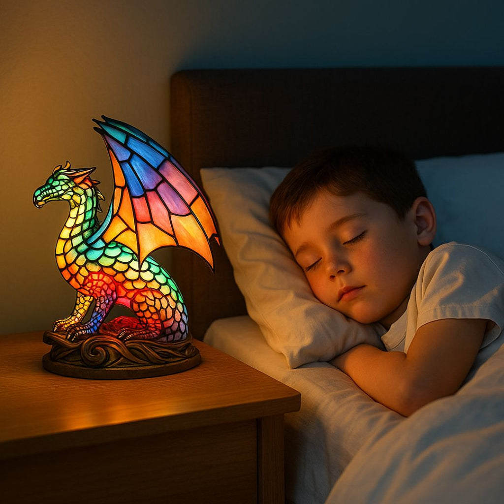 GlowDragon - handcrafted lamp that makes hearts shine-Westeryn