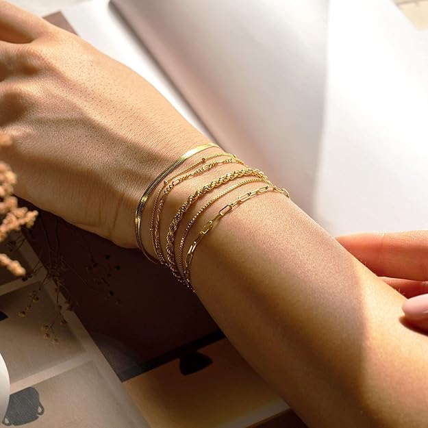 Isabella Vernetta bracelet set | Gold-Westeryn