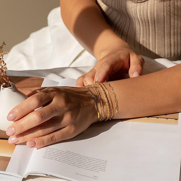 Isabella Vernetta bracelet set | Gold-Westeryn