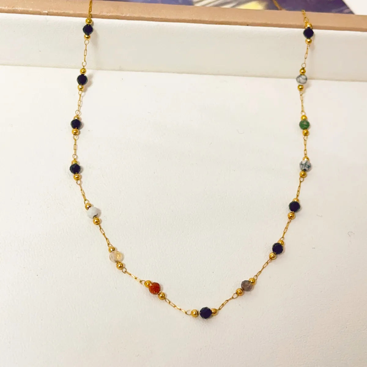 Luna Midnight Stone Necklace-Westeryn