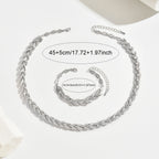 Elegant Glass Rhinestone Fish Tail Set-Westeryn