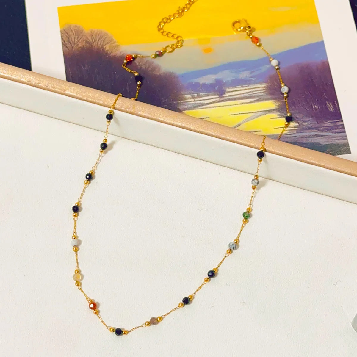 Luna Midnight Stone Necklace-Westeryn