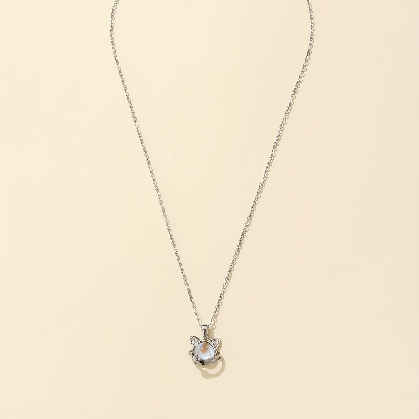 Moonstone Cat Necklace-Westeryn