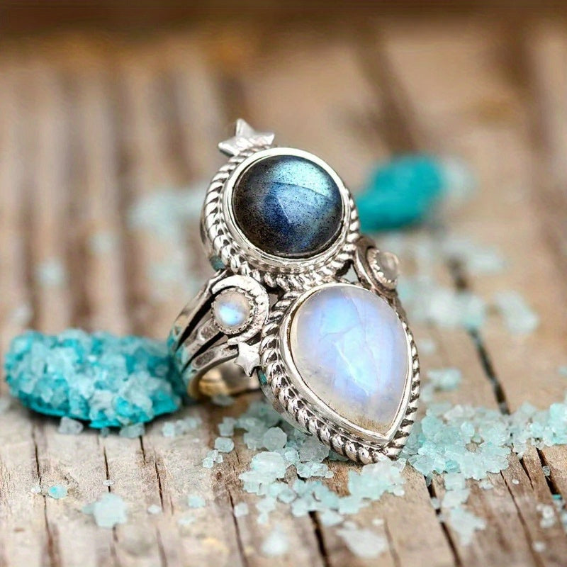 Wilhelmina Moonstone Ring-Westeryn