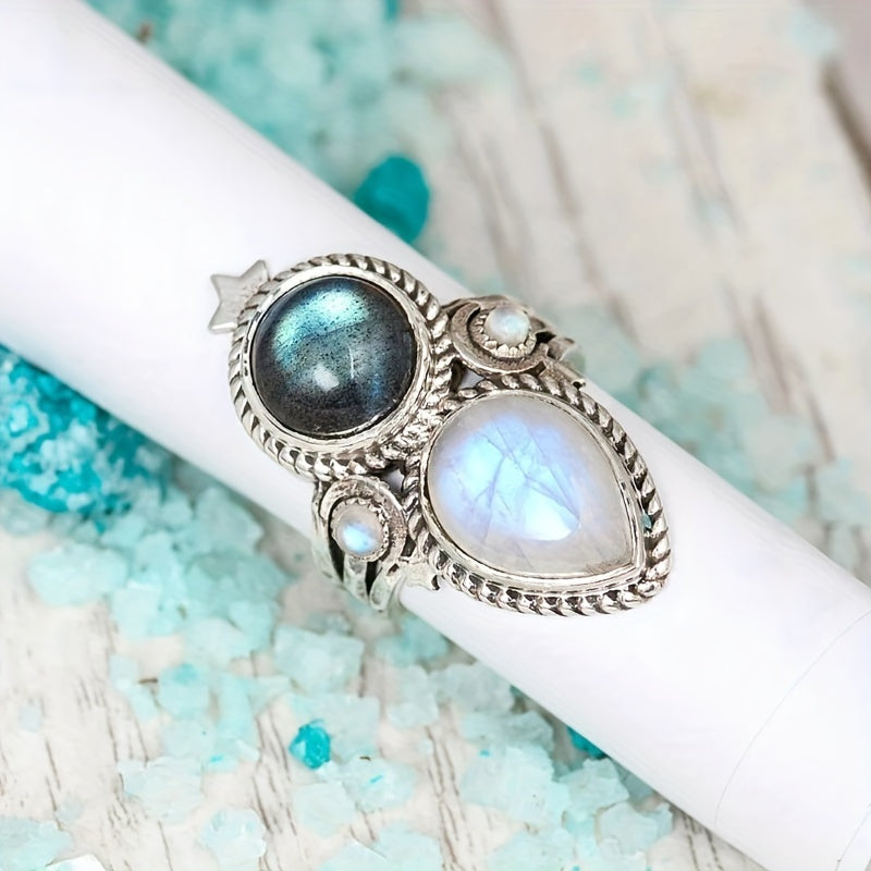 Wilhelmina Moonstone Ring-Westeryn