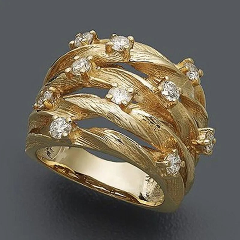 Vintage Gold Boho Ring-Westeryn