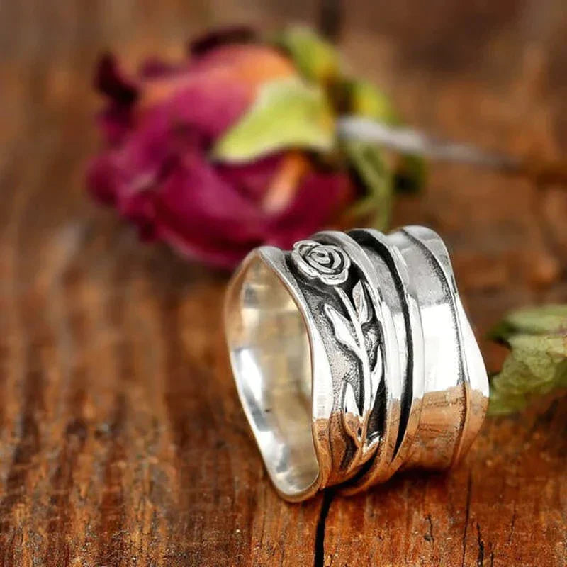 Blossom - Vintage Silver Ring-Westeryn
