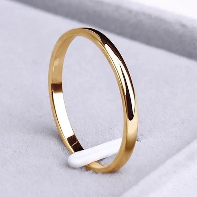 Simple ring made of gold and silver-Westeryn