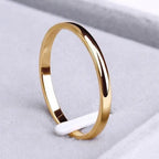 Simple ring made of gold and silver-Westeryn