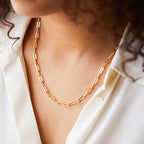 Archen Elegant Chain Necklace | Gold-Westeryn