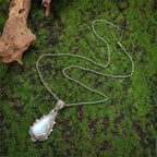 Vintage Moonstone Pendant Necklace-Westeryn