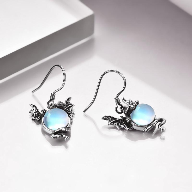 Brunhilde Moonstone Earring-Westeryn
