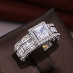 Halo Zirconia Diamond Ring-Westeryn