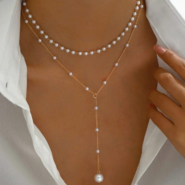 Elegant Freshwater Pearl Vintage Necklace-Westeryn