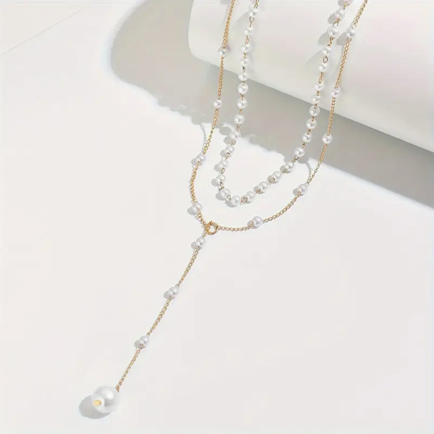 Elegant Freshwater Pearl Vintage Necklace-Westeryn
