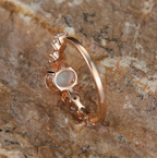 Moonstone Opal Vintage Ring in Gold-Westeryn