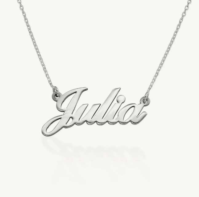 Exclusive Handmade Name Necklace with Personalized Engraving-Westeryn