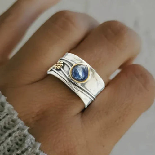 Bree - Bohemian Gemstone Meditation Ring-Westeryn