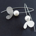 LYRIA – Vintage Butterfly Earrings with Pearl-Westeryn