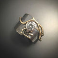 Vintage Dark Zirconia Ring-Westeryn