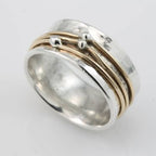 Shine - Gold Layered Silver Ring-Westeryn