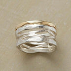 Timeless Gold & Silver Hollow Ring-Westeryn